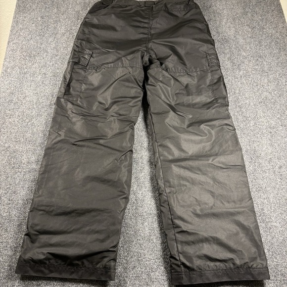 Pulse Pants Men's Small Black Tech Snow Ski  Black Cargo‎ Pockets Insulated - Picture 8 of 8